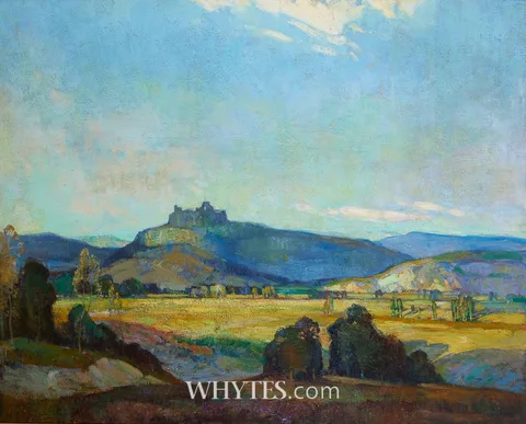 Leonard Richmond, NEAR LE PUY, FRANCE, 1922, oil on canvas