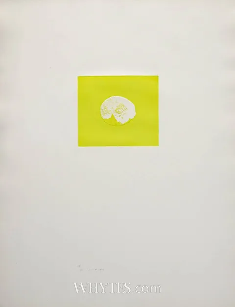 NO LEMON by Louis le Brocquy, 1974, Intaglio print on paper; (from an edition of 75), sold Mar 2025