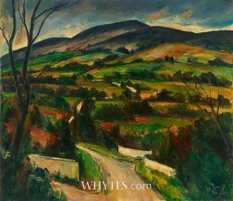 Peter Collis, TOWARD LARAGH, COUNTY WICKLOW, oil on canvas