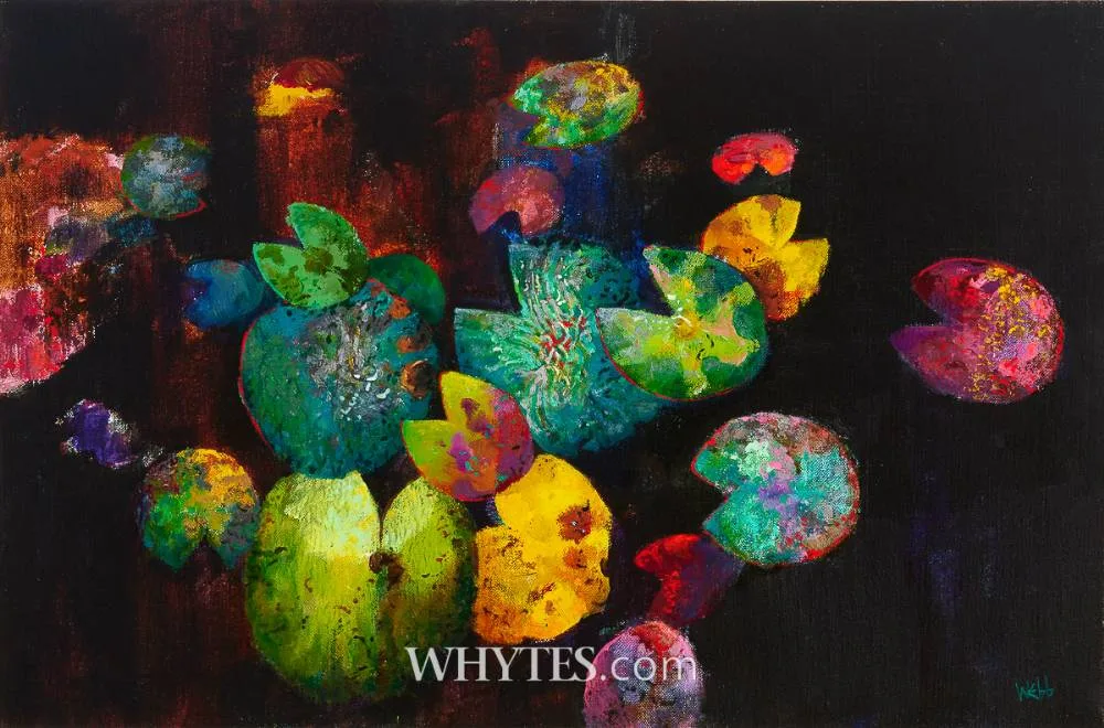 HOMAGE by Kenneth Webb, oil on canvas, sold Mar 2025