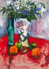 Dennis Orme Shaw, STILL LIFE WITH MOORCROFT VASE