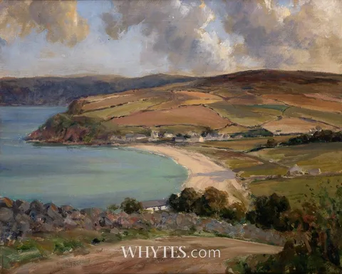 James Humbert Craig, CUSHENDUN BAY, COUNTY ANTRIM, oil on canvas