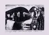 Joseph Sloan, CURRAGHS ALOFT, 2009 and PRAYERS AT KILRONAN CROSS, 2009, ARAN ISLANDS (A PAIR)