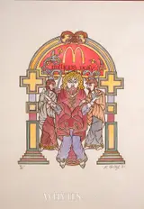 Robert Ballagh, ILLUSTRATED MANUSCRIPT II