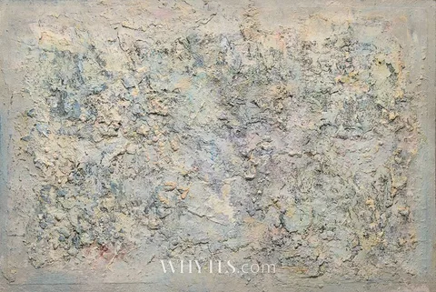 John Kingerlee, CASCADES, CLEANAGH, 2017, oil on board