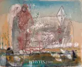 John Kingerlee, THREE FIGURES AND KITE