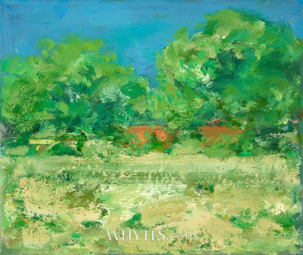 FIELD by Clement McAleer, 2019, oil on canvas, offered Dec 2024
