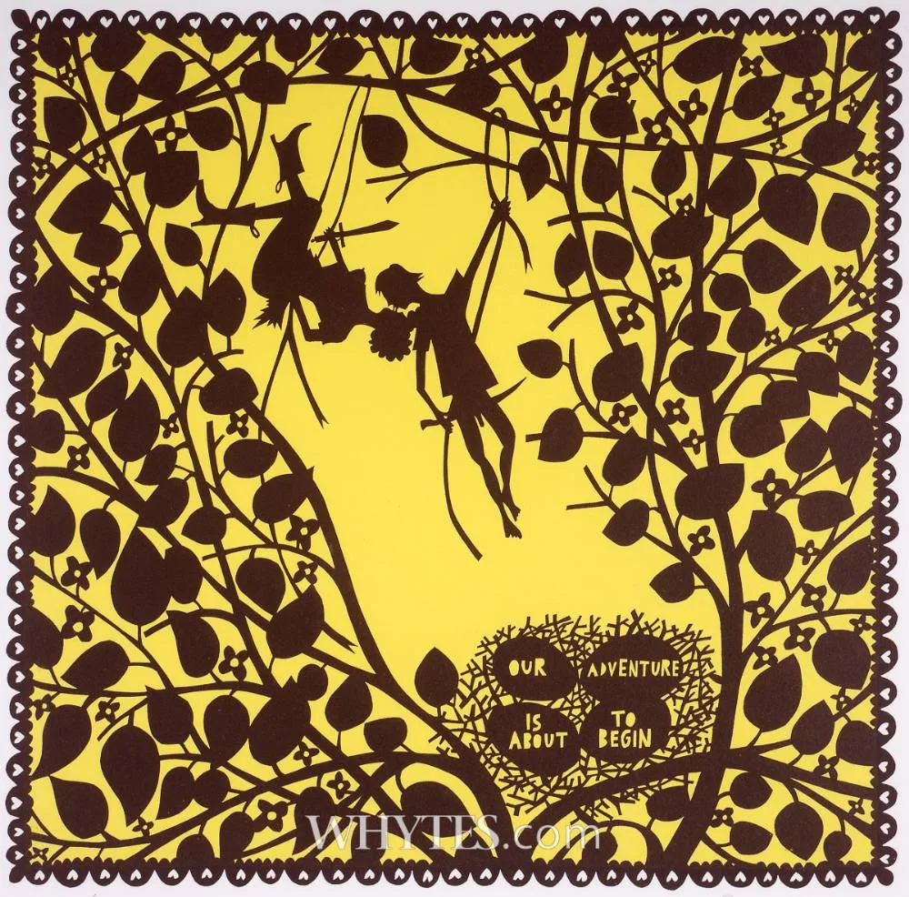 OUR ADVENTURE by Robert Ryan, 2012, screenprint; (no. 126 from an edition of 250), offered Dec 2024