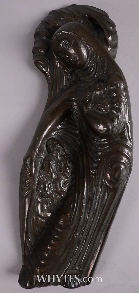 THE MADONNA OF MERCY by Oisín Kelly, resin; (cold-cast), sold Dec 2024