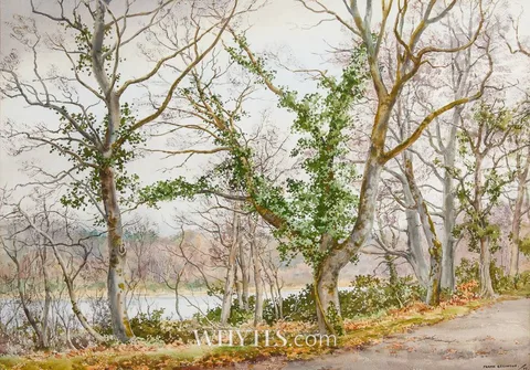 Frank Egginton, LOUGH LILLY, ARDS, COUNTY DONEGAL, 1979, watercolour
