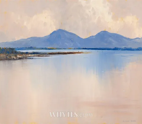 Desmond Turner, THE MOURNES FROM DUNDRUM, COUNTY DOWN, 2003, oil on canvas