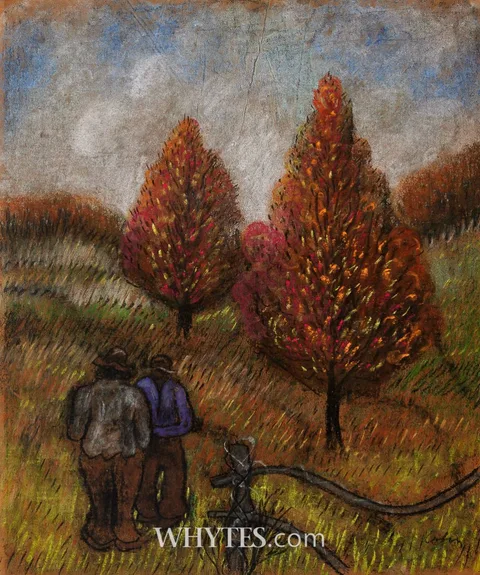George Colin, OFF-ROAD, pastel