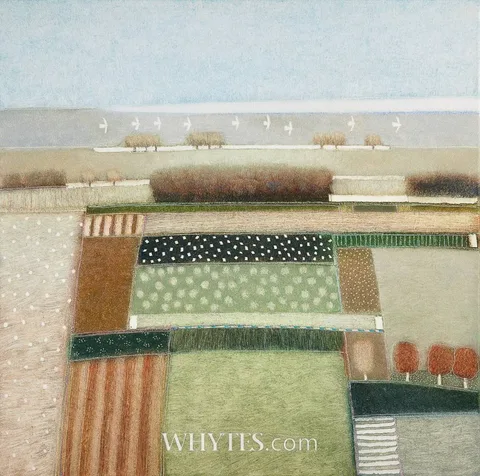 Rob van Hoek, LAND OF BEAUTY, SPACE AND LIGHT, oil on canvas