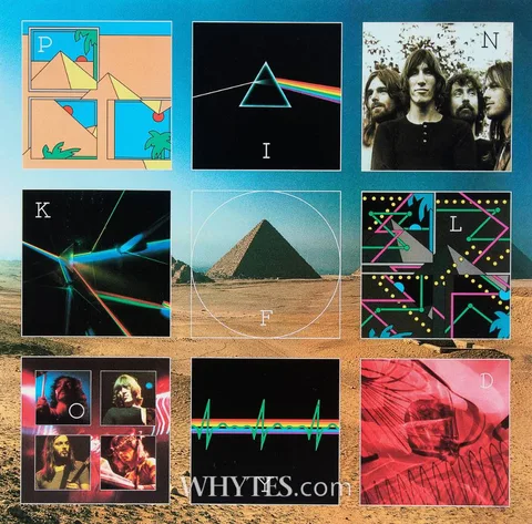 Storm Thorgerson, DARK SIDE OF THE MOON COLLAGE, lithograph; (no. 19 from an edition of 90)