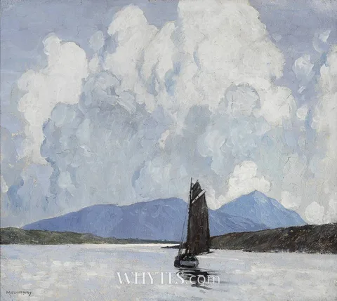 Paul Henry, KILLARY BAY, CONNEMARA, 1924-1925, oil on board