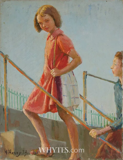 Harold Harvey, MAISIE, 1939, oil on canvas