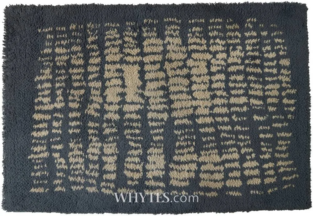 ABSTRACT by Louis le Brocquy, c.1956, carpet, offered Dec 2024