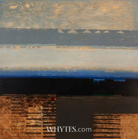 Colin Middleton, THE EVENING STAR, CLONELLY, COUNTY FERMANAGH, 1970, oil on board