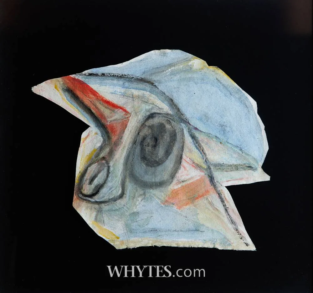 NIGHT RAIDER by Patrick Collins, oil on canvas; (irregular), sold Dec 2024