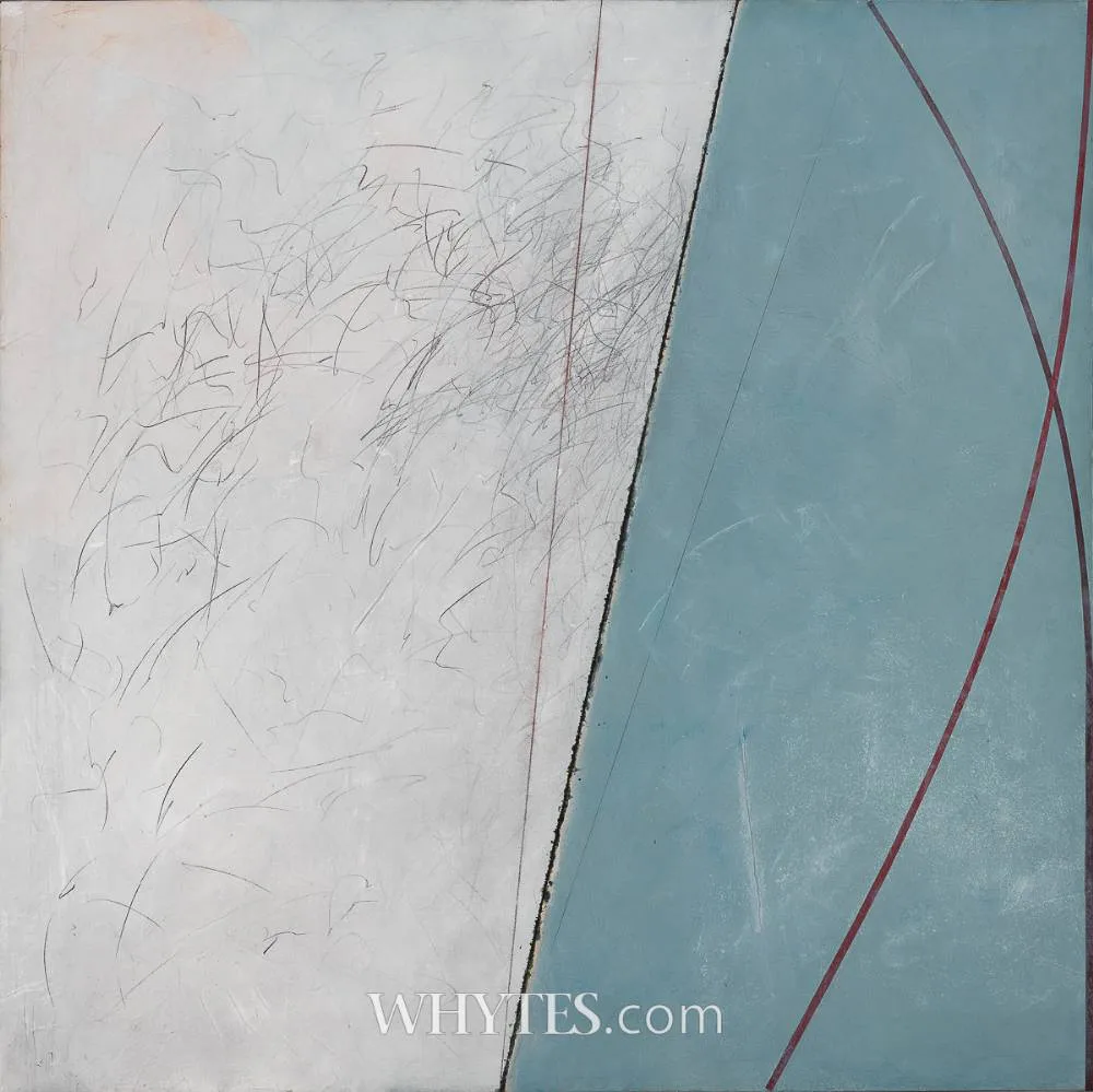 UNTITLED by Charles Tyrrell, 1975, oil on canvas, sold Dec 2024