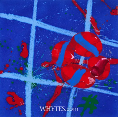 Albert Irvin, PARADE VI, acrylic on canvas