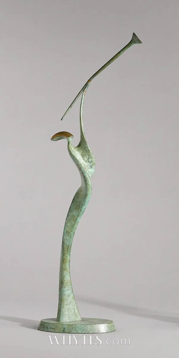 HARMONY CELEBRATION by Sandra Bell, 2003, bronze; (no. 2 from an edition of 50), sold Dec 2024