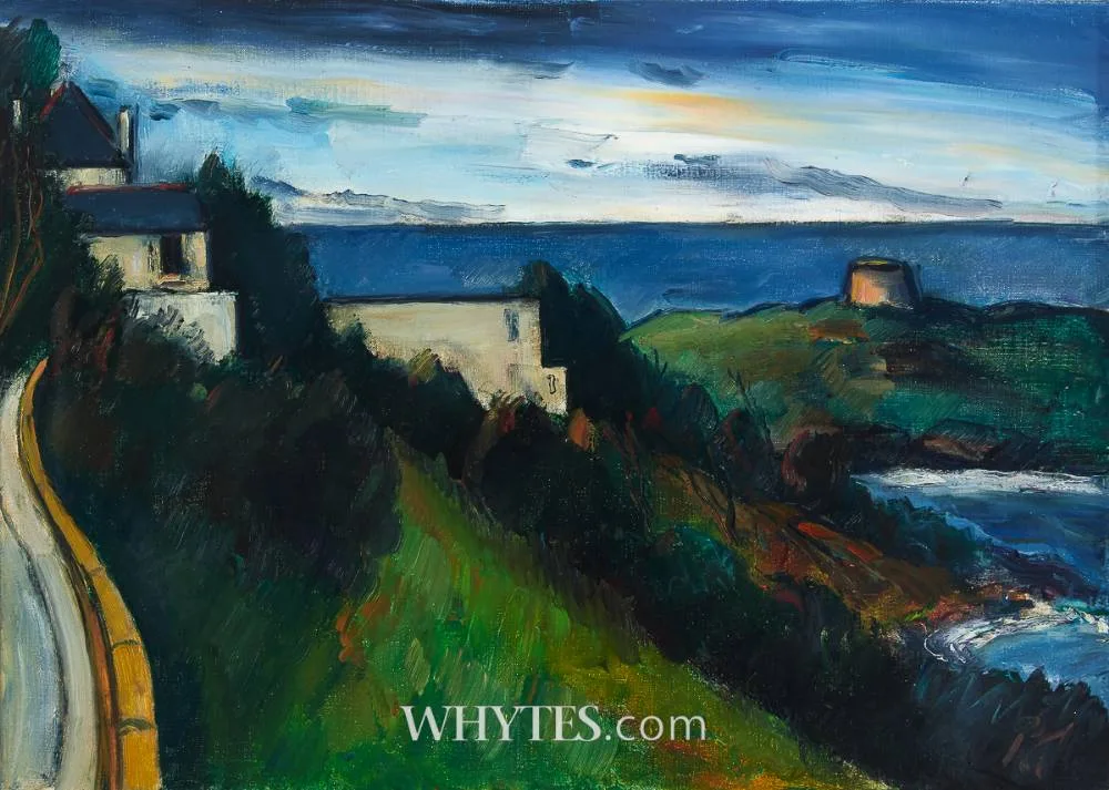 DALKEY ISLAND, COUNTY DUBLIN by Peter Collis, oil on canvas, offered Dec 2024