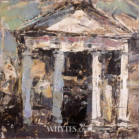 Aidan Bradley, ST. GEORGE'S CHURCH, HARDWICKE PLACE, DUBLIN, oil on board; (unframed)