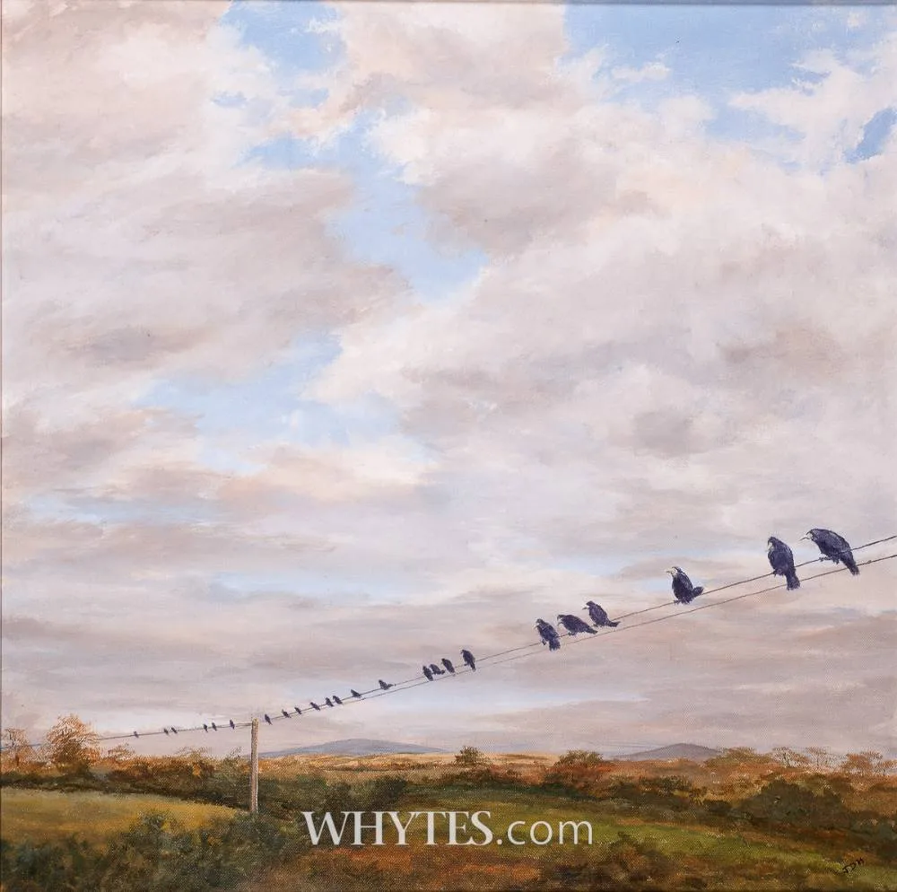 John D. Horgan, TÓRRAMH (WAKE), oil on canvas