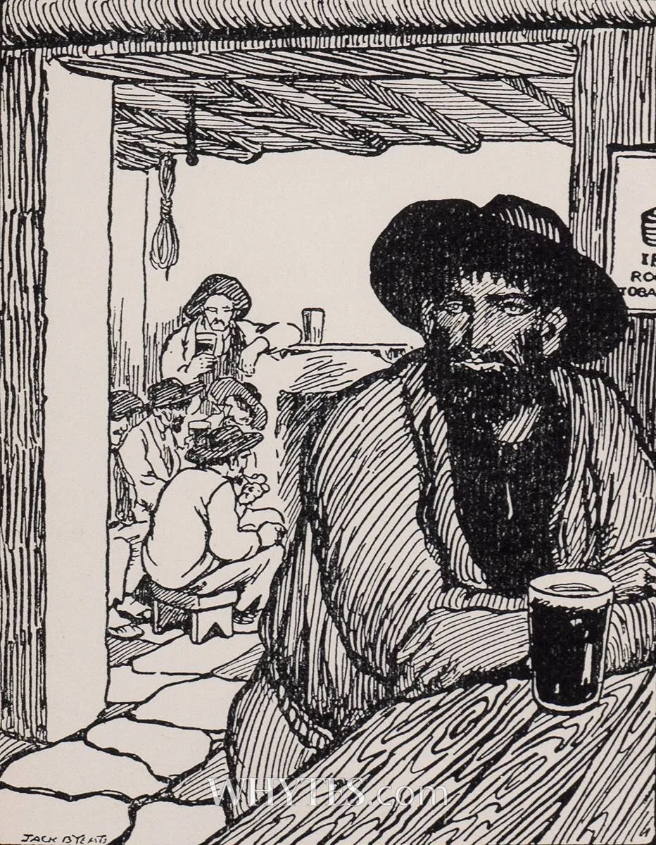 PORTER by Jack Butler Yeats, print, sold Oct 2024