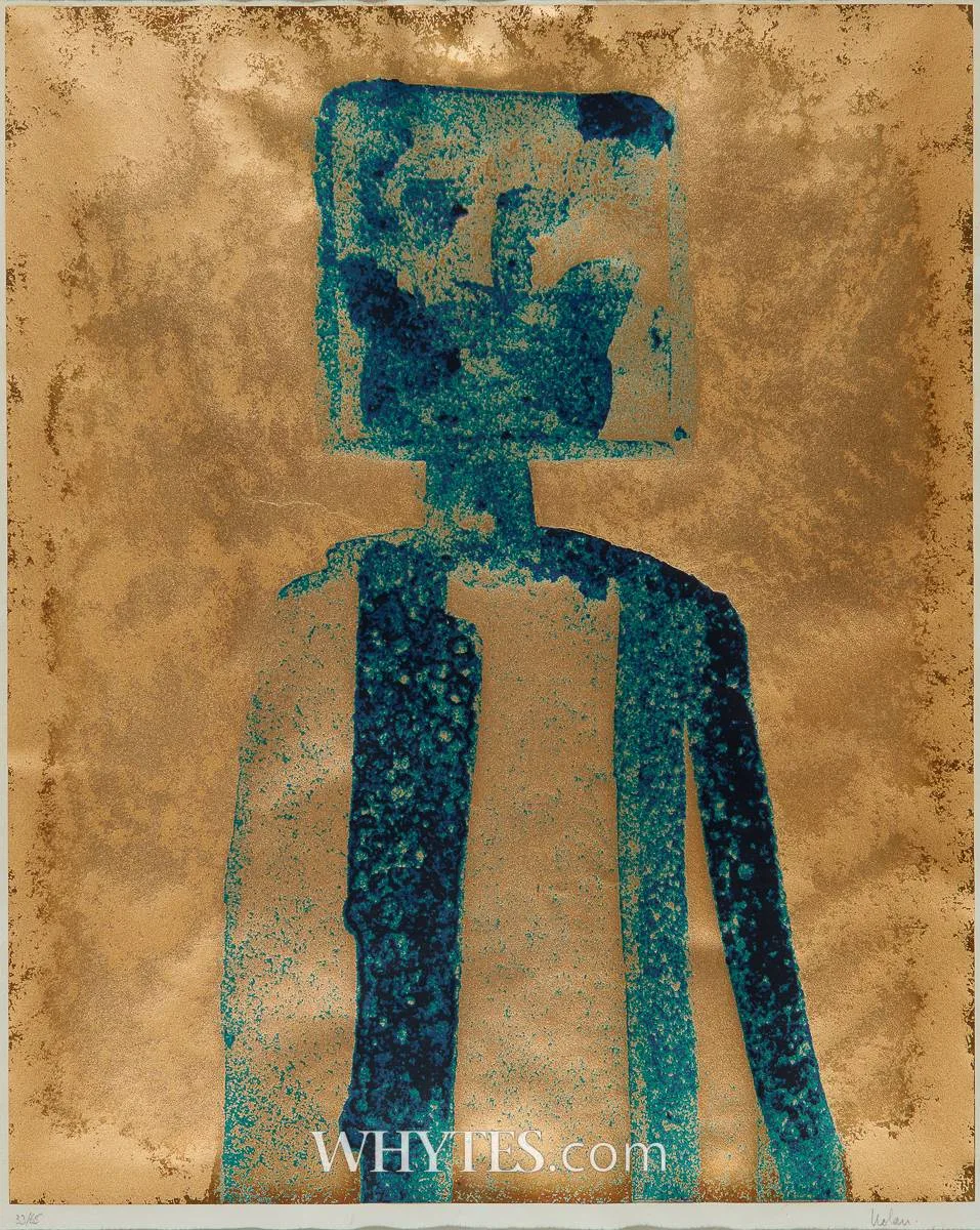 KELLY IV by Sidney Nolan, 1965, screenprint in colours; (no. 33 from an edition of 65), sold Oct 2024