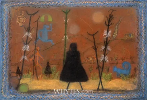 Arthur Power, THE TRAVELLERS, crayon