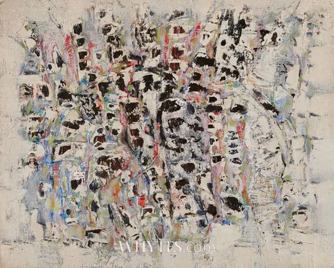 Anne Madden, BURREN LAND, 1960, oil on canvas