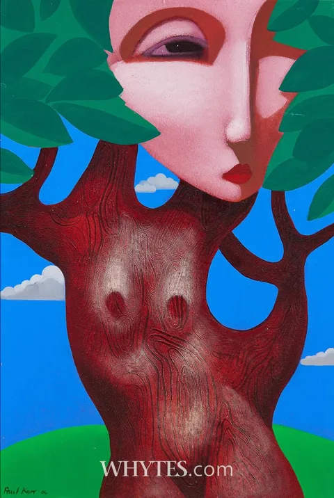 Paul Kerr, TREE OF LIFE, 2004, acrylic on canvas