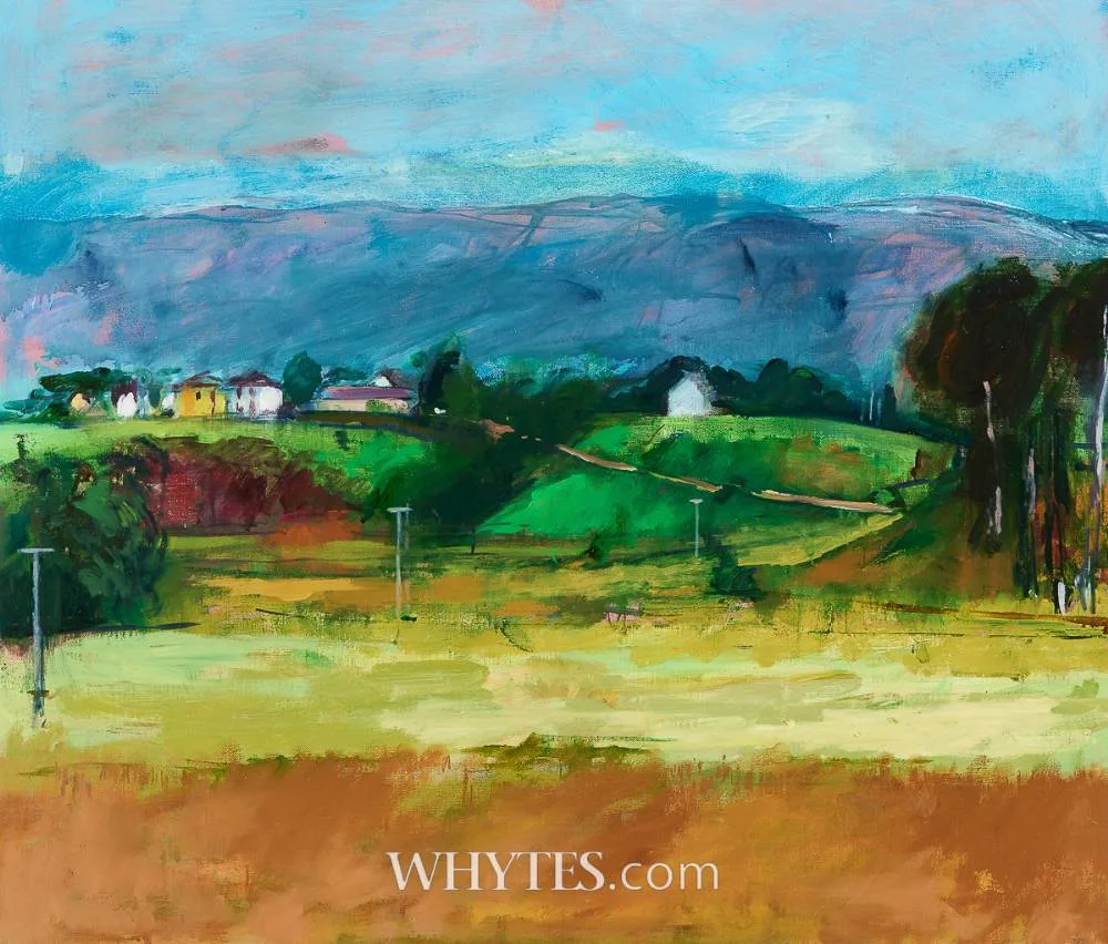AGHANLOO II by Michael McGuinness, 2001, oil on canvas, sold Oct 2024