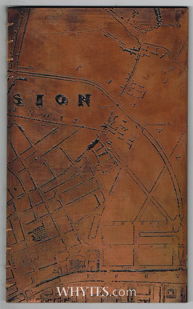 Thonnes Elke, THE ROYAL CANAL, 2015, etchings; (6); copper plates; (2) 1 of 3. The circular etchings 2 inches diameter, the copper plates