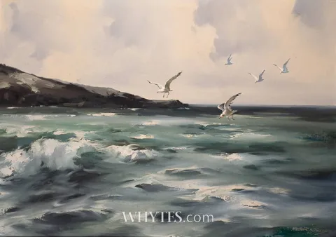 Arthur H. Twells, ST. JOHN'S POINT, DONEGAL, oil on canvas
