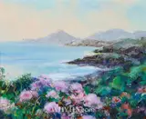Deirdre O'Donnell, RHODODENDRON AT BRITTAS BAY, COUNTY WICKLOW