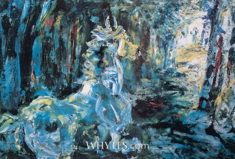 Jack Butler Yeats, FOR THE ROAD [THE FRIENDS OF ST. LUKE'S HOSPITAL], 1951, photolithographic print