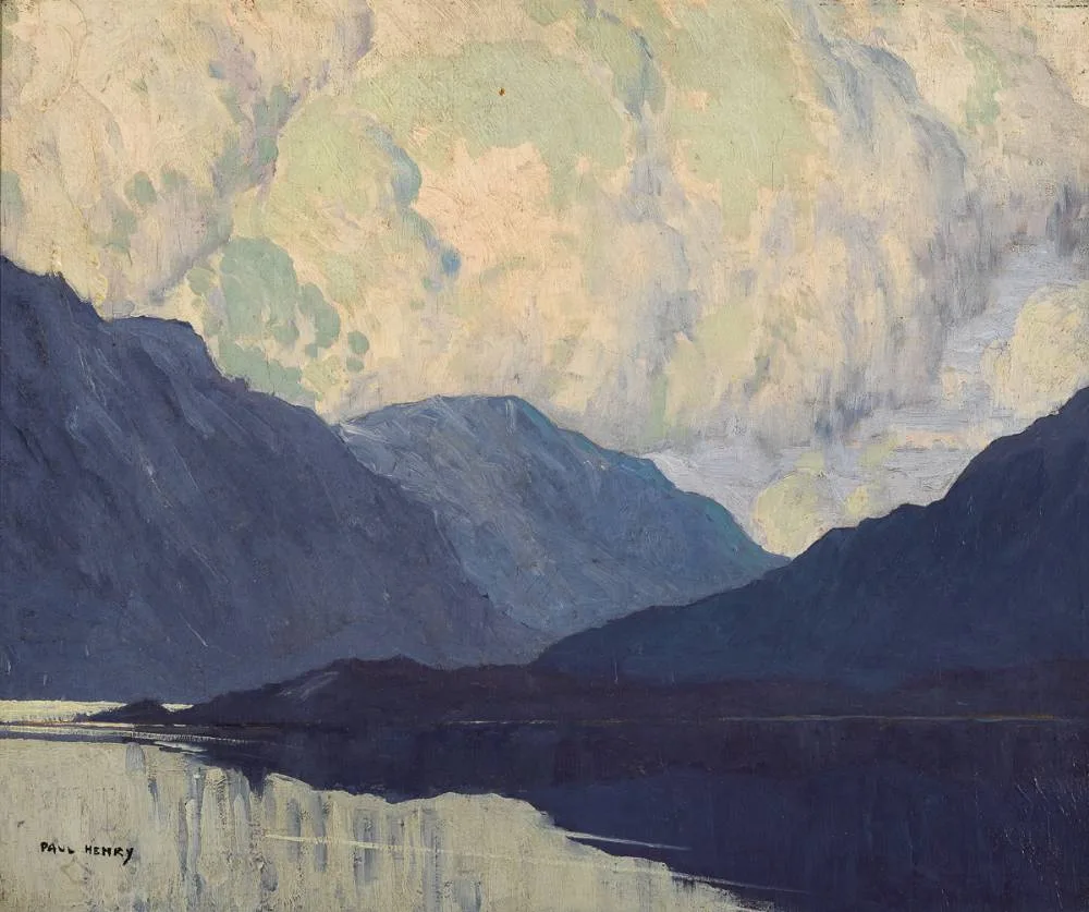 KILLARY BAY by Paul Henry, c.1919-20, oil on canvas, sold Sep 2024