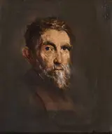 Seán Keating, SELF PORTRAIT [SKETCH FOR IRISH MURAL AT GENEVA, INTERNATIONAL LABOUR OFFICE]