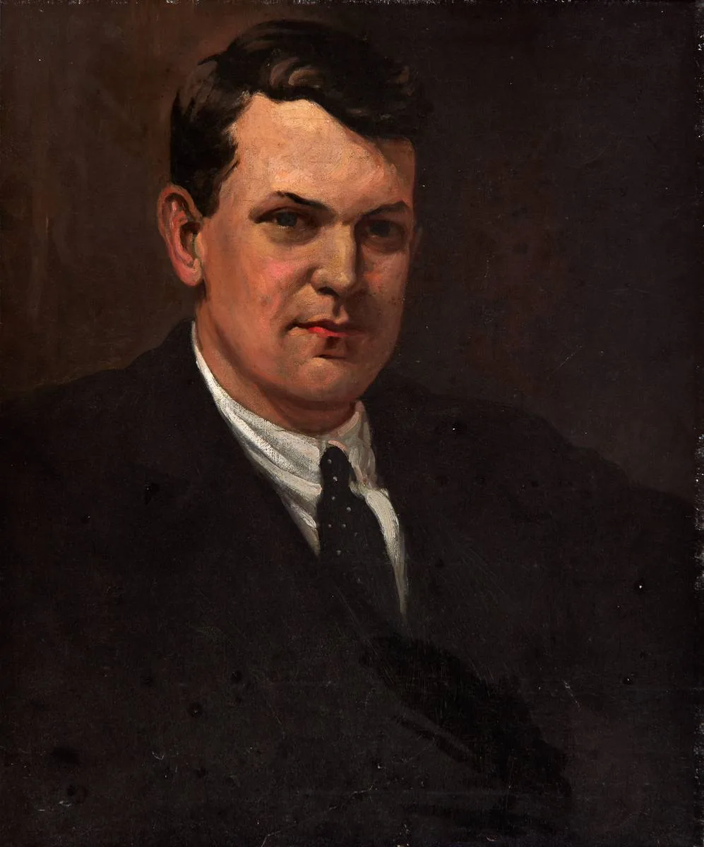 Leo Whelan, PORTRAIT OF MICHAEL COLLINS, c.1922, oil on canvas