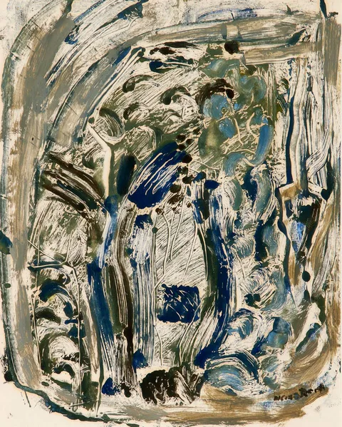 BOYNE MARSHLANDS by Nano Reid, monotype, sold Sep 2024
