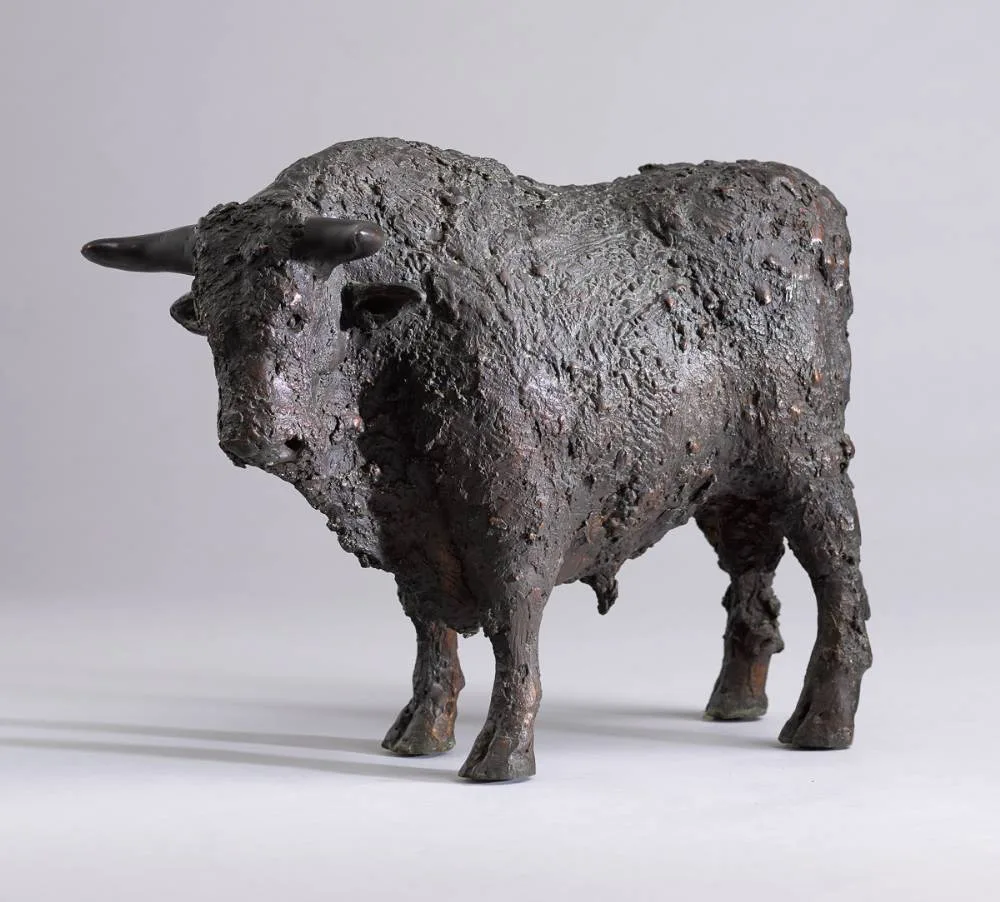 BULL by Anthony Scott, bronze; (unique), offered Sep 2024