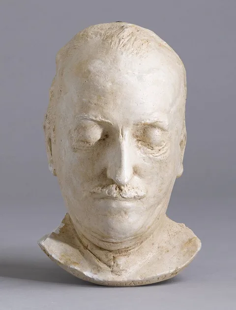 Seamus Murphy, DEATH MASK OF SEÁN Ó RIADA, 1971, plaster