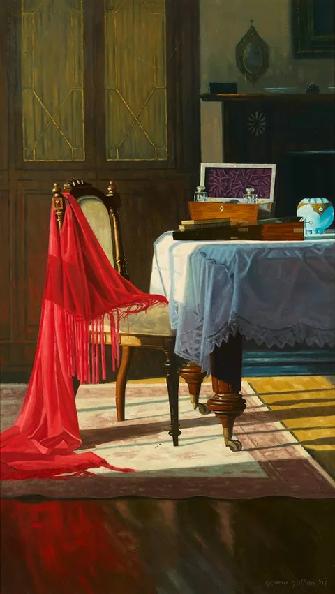 Gemma Guihan, THE GIFT, 2003, oil on canvas