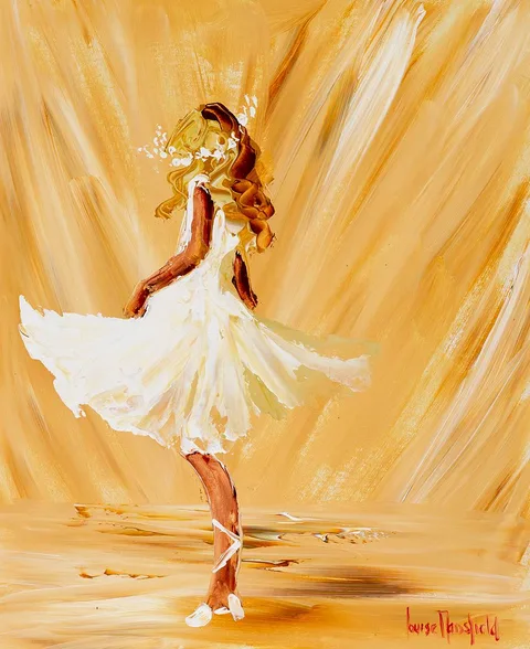 Louise Mansfield, THE DANCER, 2006, oil on board