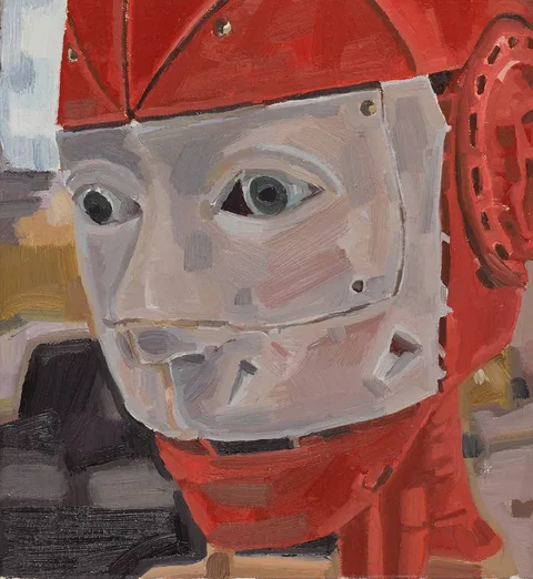 Colin Martin, ROBOT, 2018, oil on canvas