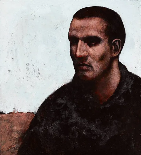 John Conway, THE MAN WHO LONGED FOR LOVE BUT WAS IN LOVE WITH LONGING, 1995, oil on canvas
