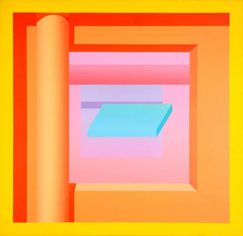 STUDY IN PASTEL by Francis Tansey, 1989, acrylic on canvas, offered Jul 2024